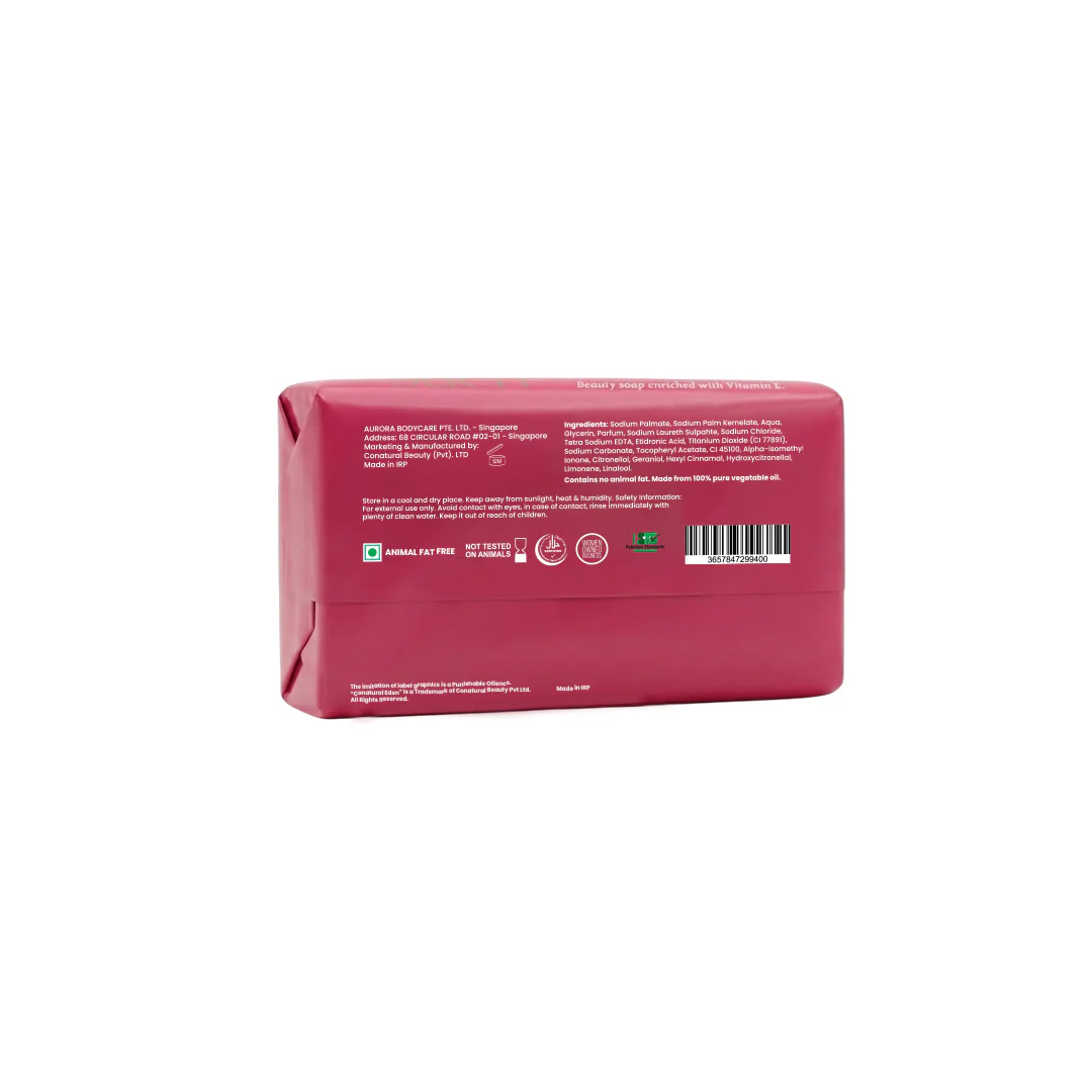 Eden Silky Rose Beauty Soap Bundle - Image 4